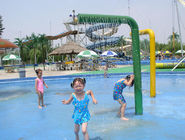 हॉट जस्ती बच्चों के पानी के खेल का मैदान, 3 साल पुराना पानी पार्क उपकरण कॉलम स्प्रे