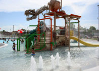 वाणिज्यिक आउटडोर जल पार्क निर्माण शीसे रेशा बच्चों एक्वा पार्क उपकरण