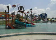 थीम पार्क के लिए विशाल पानी पार्क खेल का मैदान शीसे रेशा स्लाइड उपकरण क्षेत्र