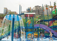 वाणिज्यिक 0.6m आउटडोर एक्वा खेल का मैदान बच्चों के पानी पार्क की सवारी