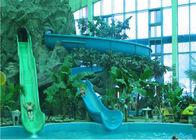 मनोरंजन पार्क 1 साल की वारंटी के लिए आउटडोर सर्पिल स्लाइड जल स्लाइड खेल का मैदान
