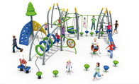 थीम्ड मनोरंजन पार्क के लिए बच्चों के आउटडोर अनोखा एक्वा खेल का मैदान