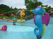 पानी के खेल बच्चे दोस्ताना पानी पार्क कार्टून हिप्पोकैम्पस स्प्रे ब्लू रंग