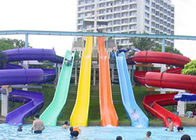 हाई स्पीड वॉटर स्लाइड, एक्वा पार्क स्विमिंग पूल किड्स / प्रौढ़ बॉडी वॉटर स्लाइड