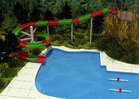 परिवार रिज़ॉर्ट / एडवेंचर पार्क वाटर स्लाइड के लिए 2 व्यक्ति आउटडोर स्विमिंग पूल स्लाइड