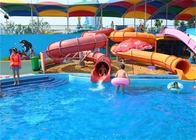 महान मज़ा शीसे रेशा आउटडोरबच्चों के पानी के खेल का मैदान 6 मिमी मोटाई